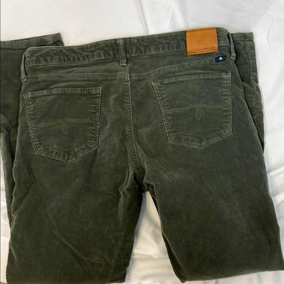 Lucky Brand olive Lolita Skinny Corduroy Pants - Picture 4 of 4